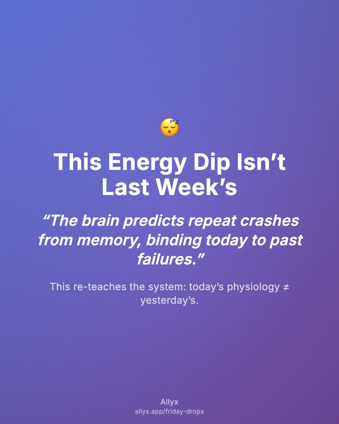 Shareable quote card for This Energy Dip Isn’t Last Week’s