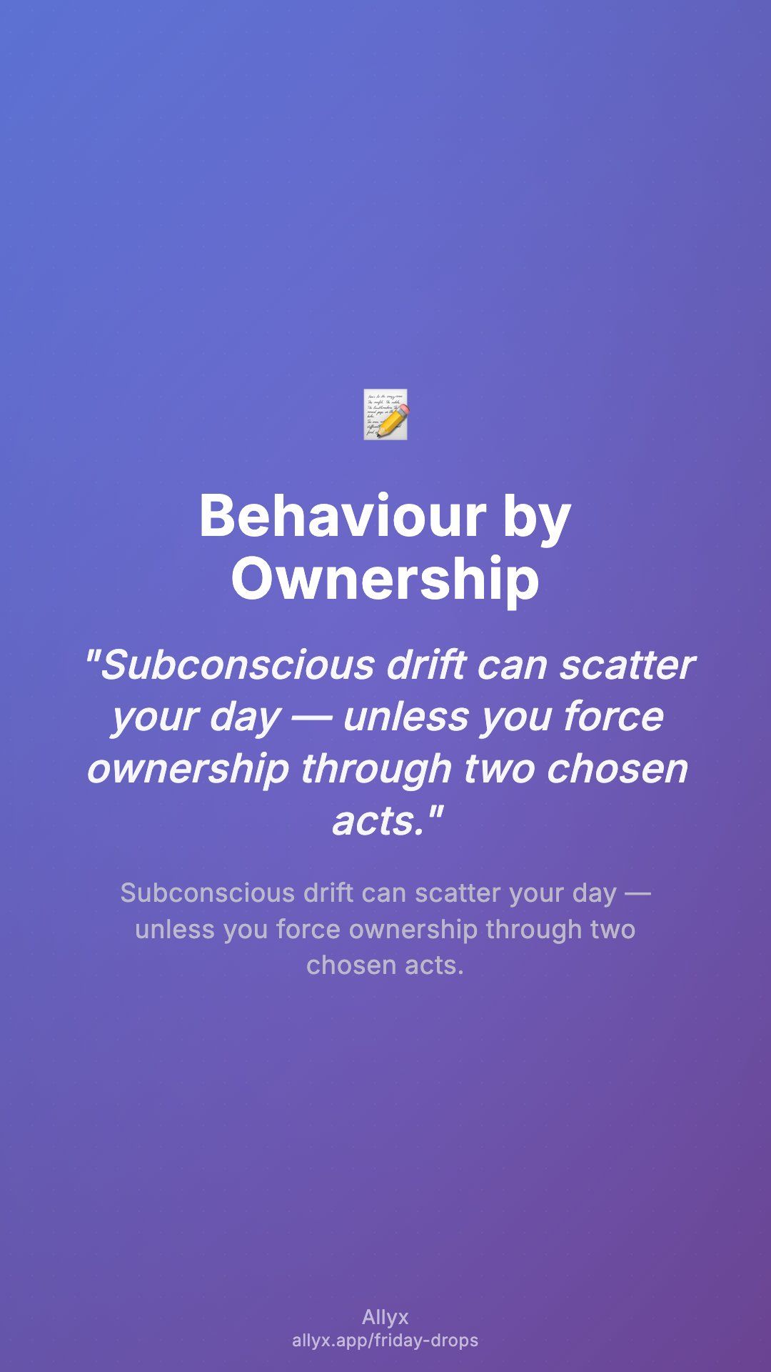 Shareable story card for Behaviour by Ownership