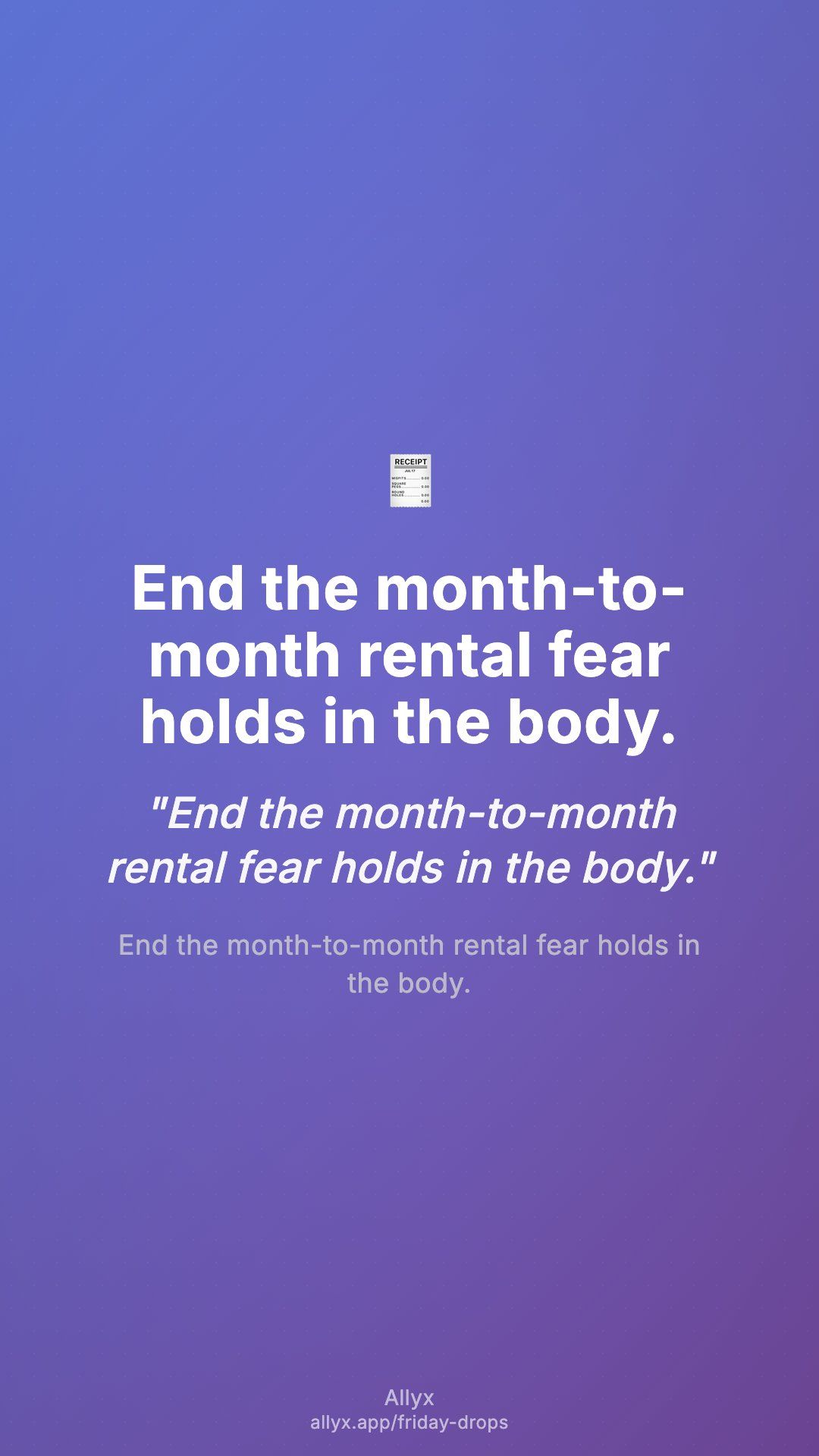 Shareable story card for Break Lease With Fear