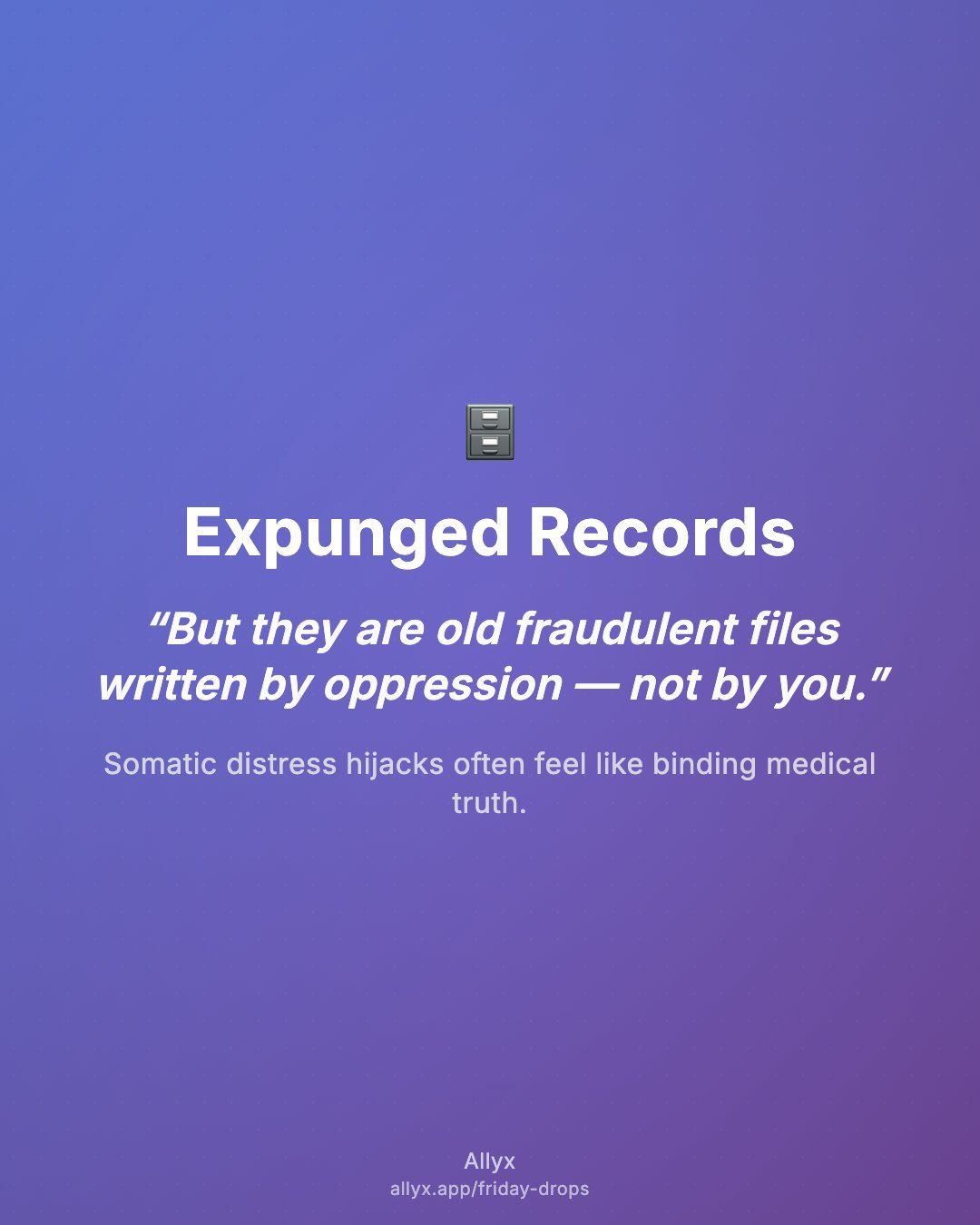 Shareable quote card for Expunged Records