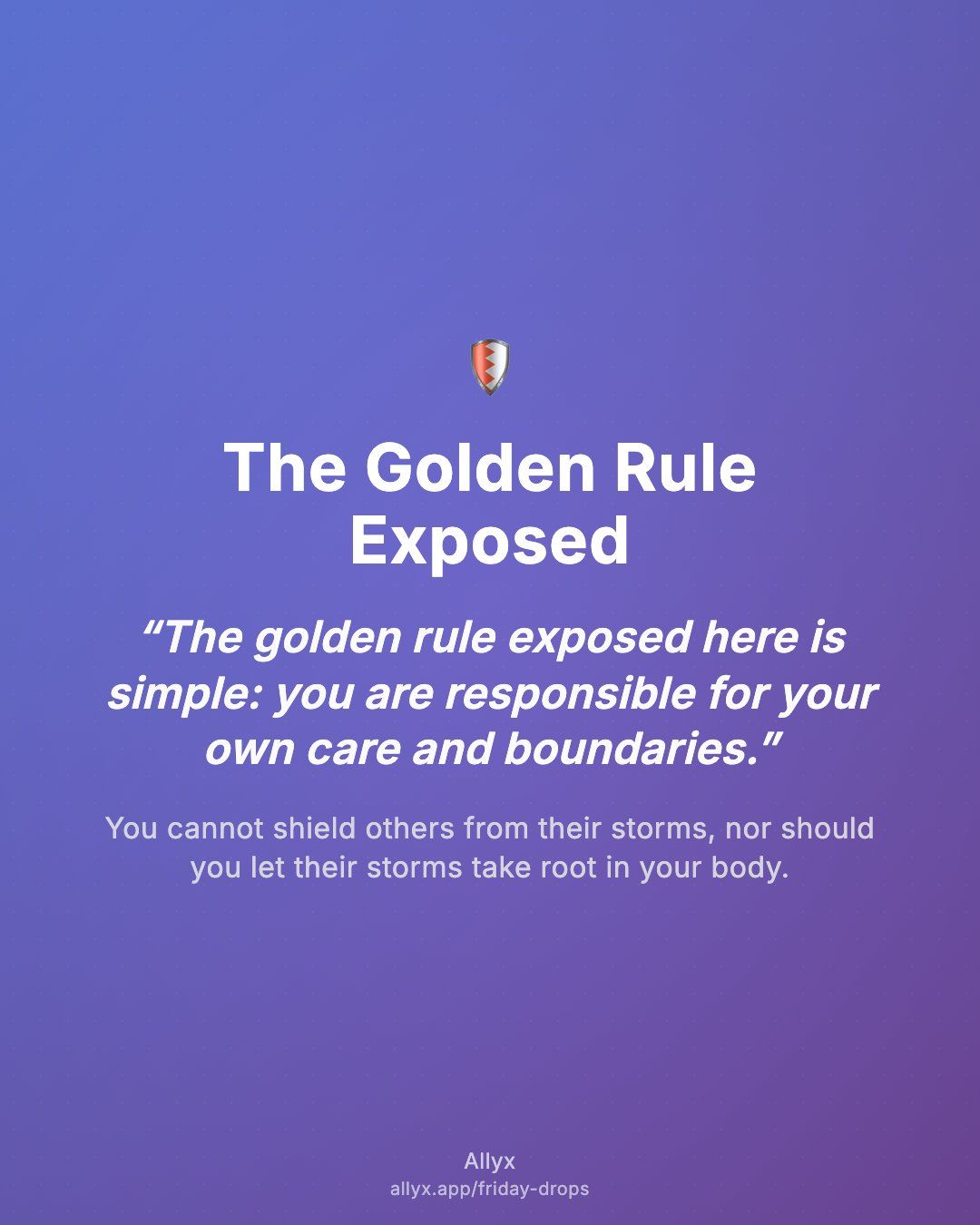 Shareable quote card for The Golden Rule Exposed