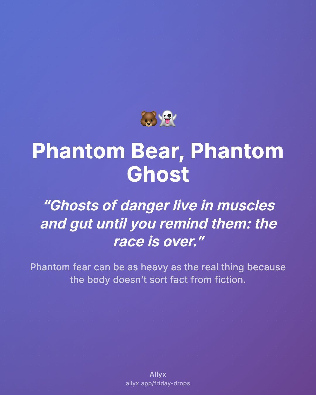Shareable quote card for Phantom Bear, Phantom Ghost