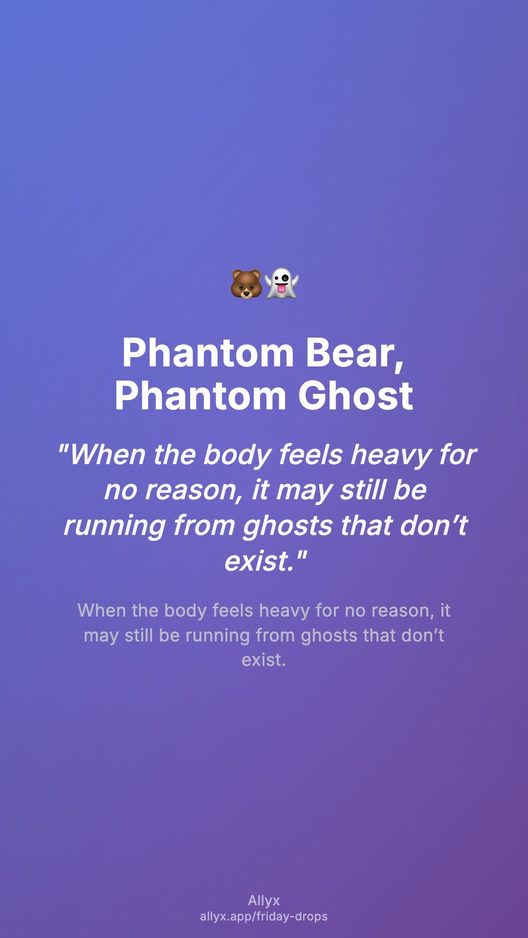 Shareable story card for Phantom Bear, Phantom Ghost