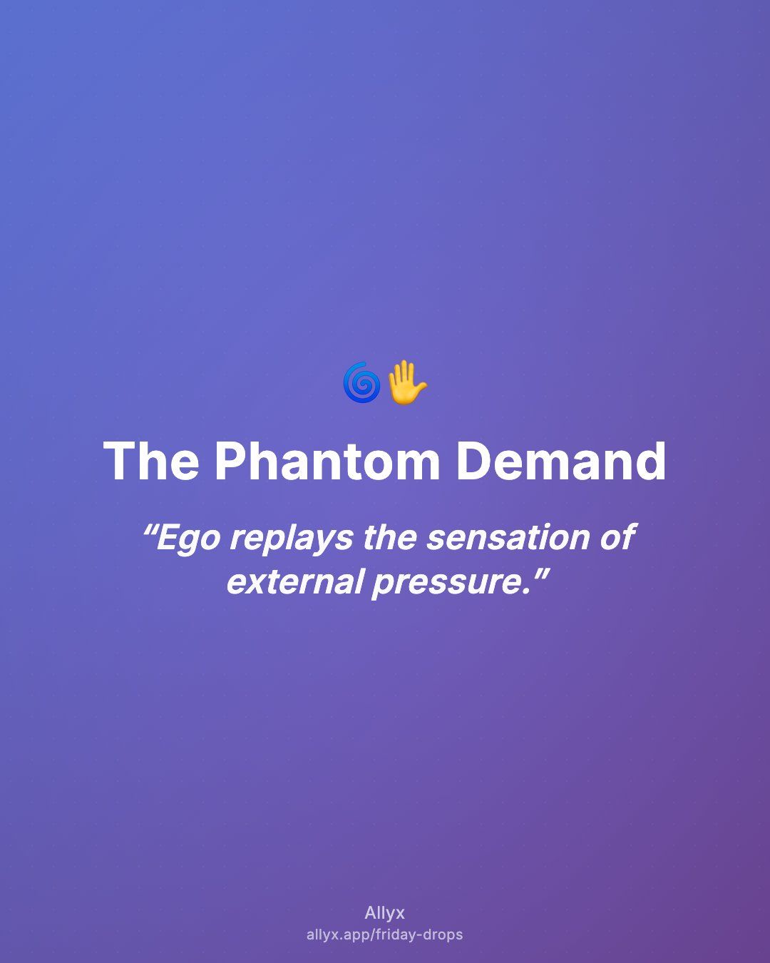Shareable quote card for The Phantom Demand
