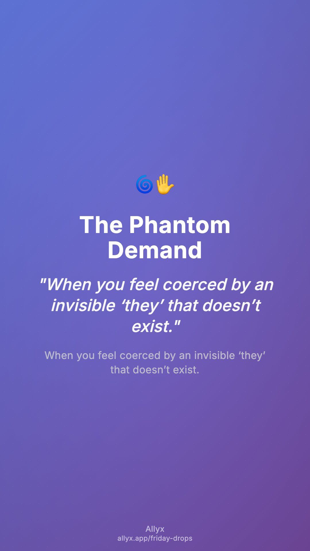Shareable story card for The Phantom Demand