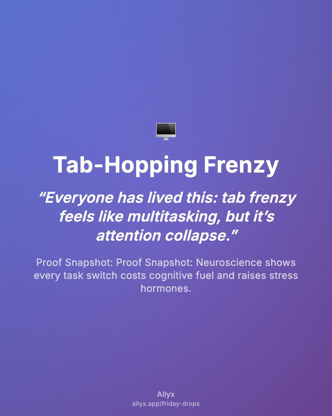 Shareable quote card for Tab-Hopping Frenzy